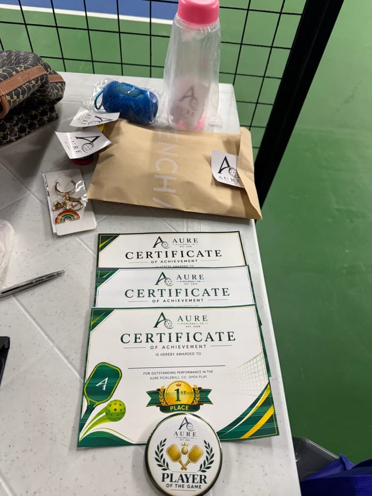 Aure Pickleball Co. media 5