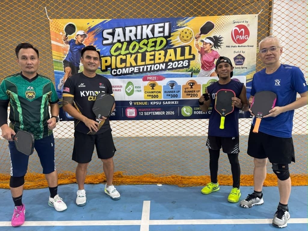 Repok Pickleball Club, Sarikei media 4