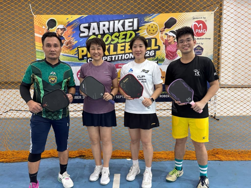 Repok Pickleball Club, Sarikei media 6