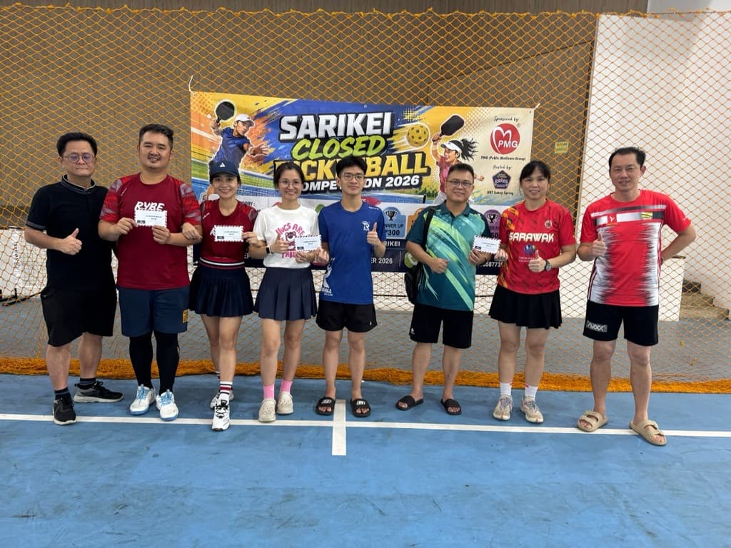 Repok Pickleball Club, Sarikei media 5