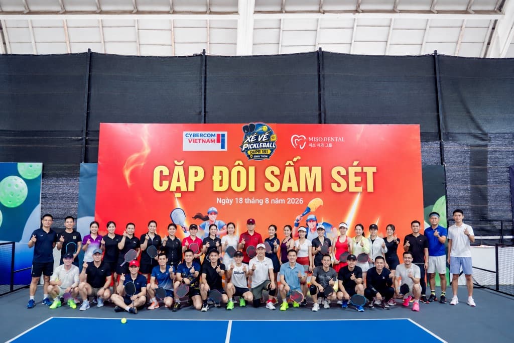 CLB Pickleball DUPR 181 Đình Thôn media 1