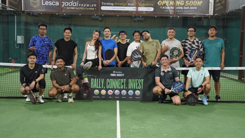 Bareksa Padel Society media 2