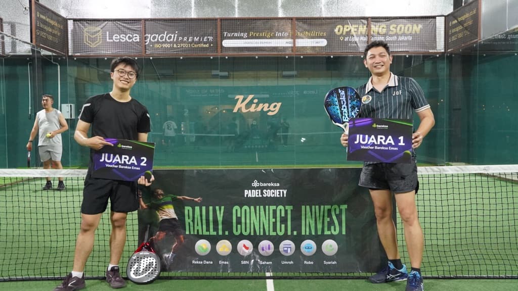 Bareksa Padel Society media 3