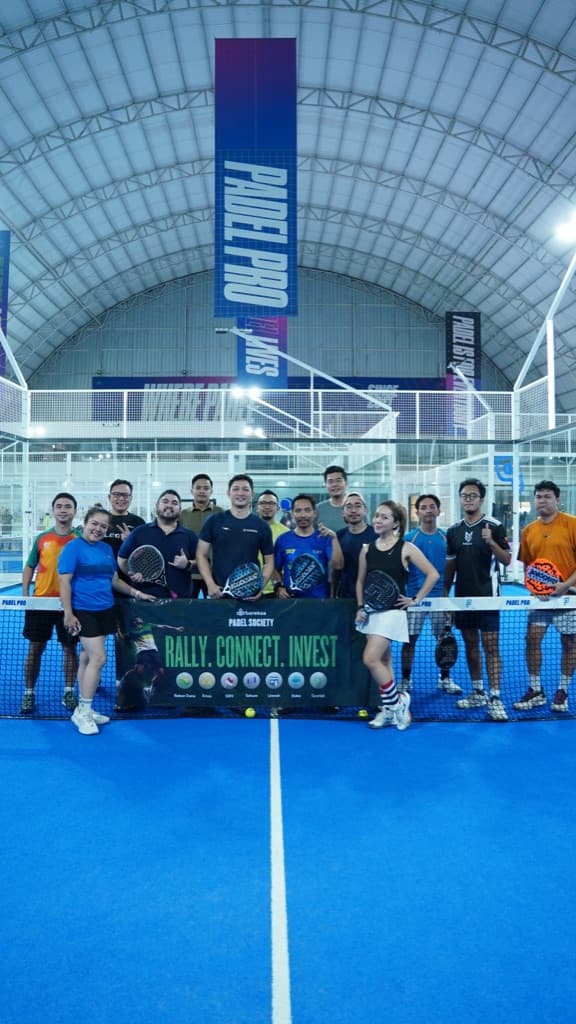 Bareksa Padel Society media 1