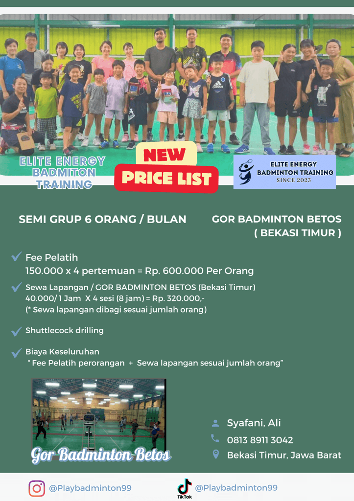 Elite Energy Badminton Training  media 3