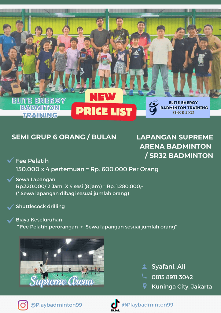 Elite Energy Badminton Training  media 6