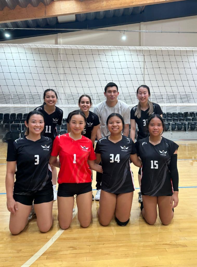 Stacked Volleyball media 2