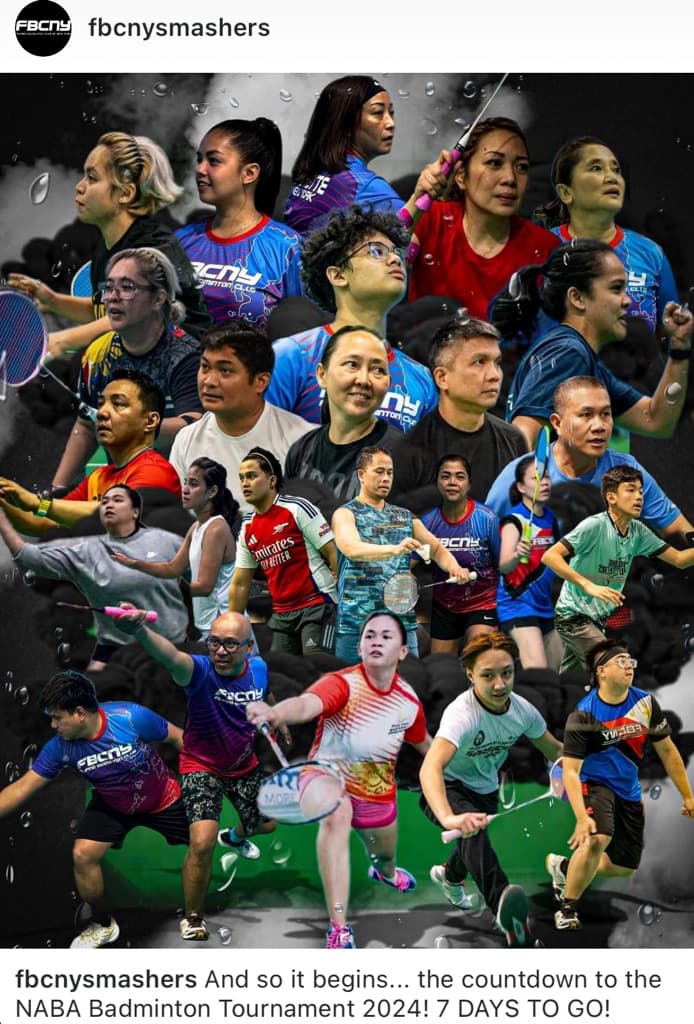 FBCNY (Filipino Badminton Club of NY) media 1