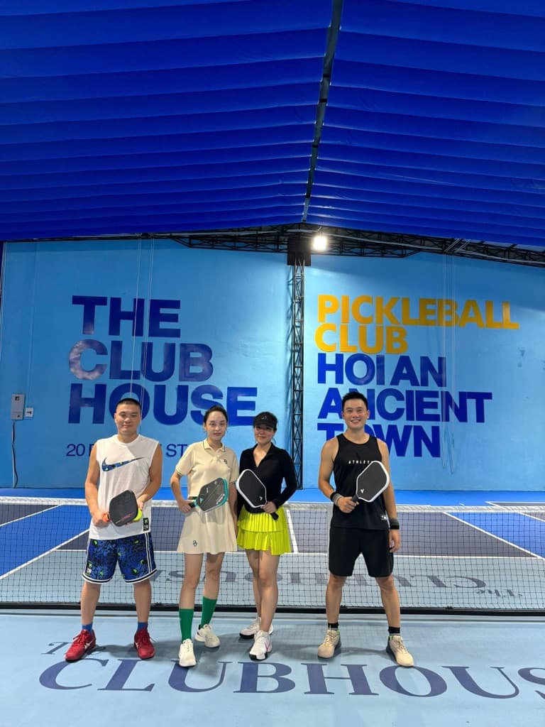 THE CLUBHOUSE HOI AN Pickleball media 1