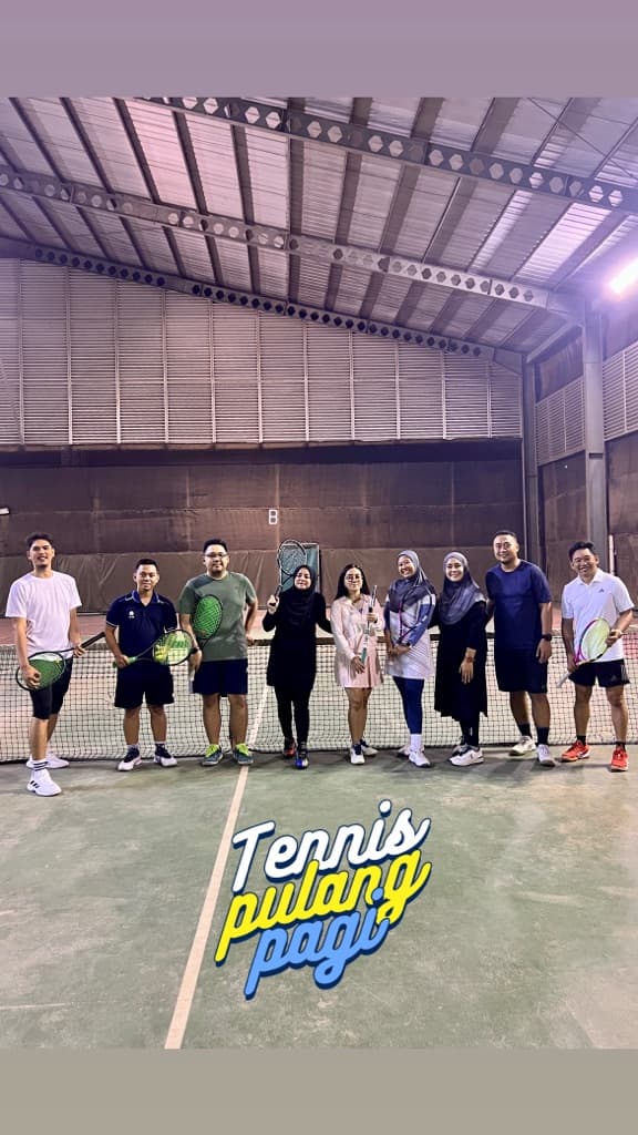 Tennis Pulang Pagi media 6