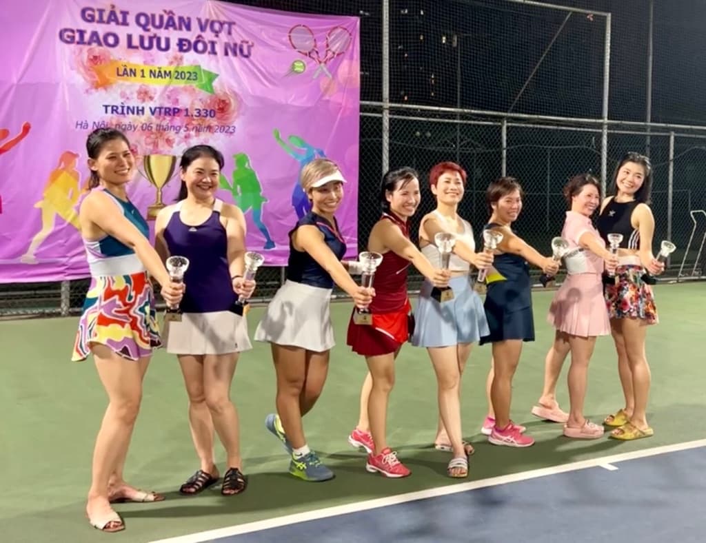 HỮU NGHỊ TENNIS VUI TRẺ KHOẺ CLUB media 2