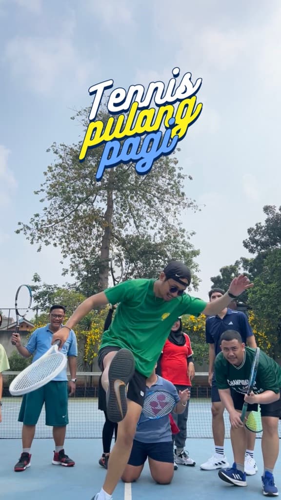 Tennis Pulang Pagi media 1