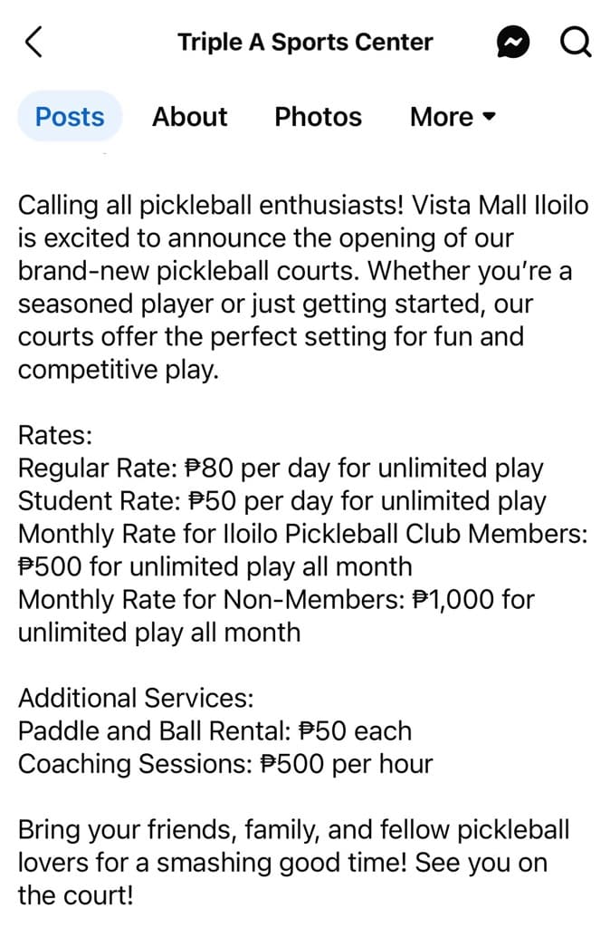 Iloilo Pickleball Expats media 5
