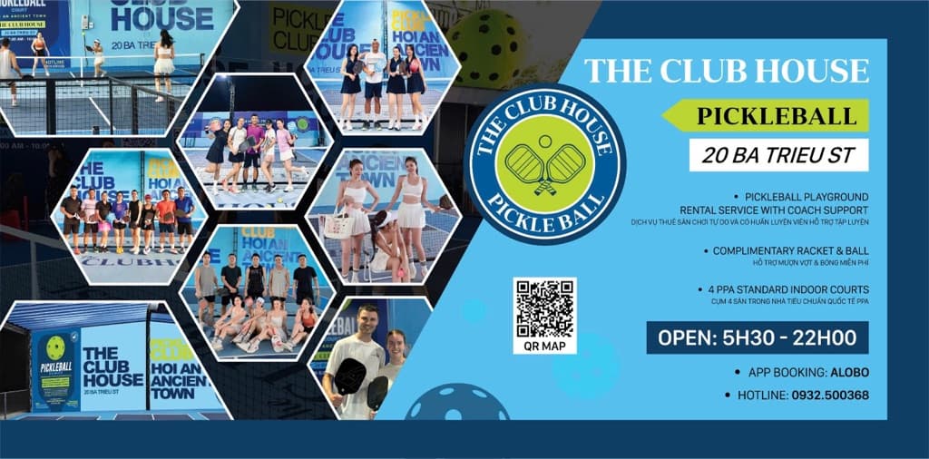 THE CLUBHOUSE HOI AN Pickleball media 6