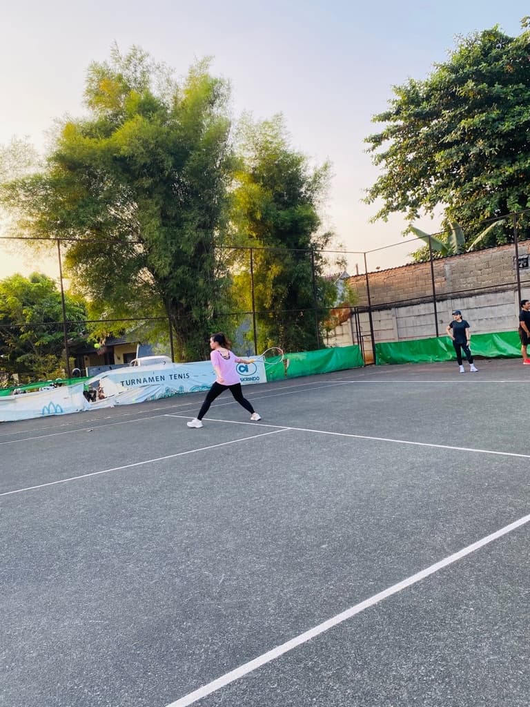 Sampai Tua Tennis media 2