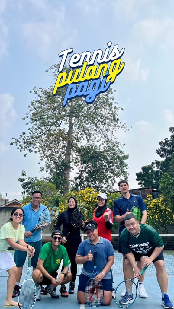 Tennis Pulang Pagi media 2