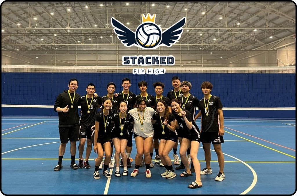 Stacked Volleyball media 3